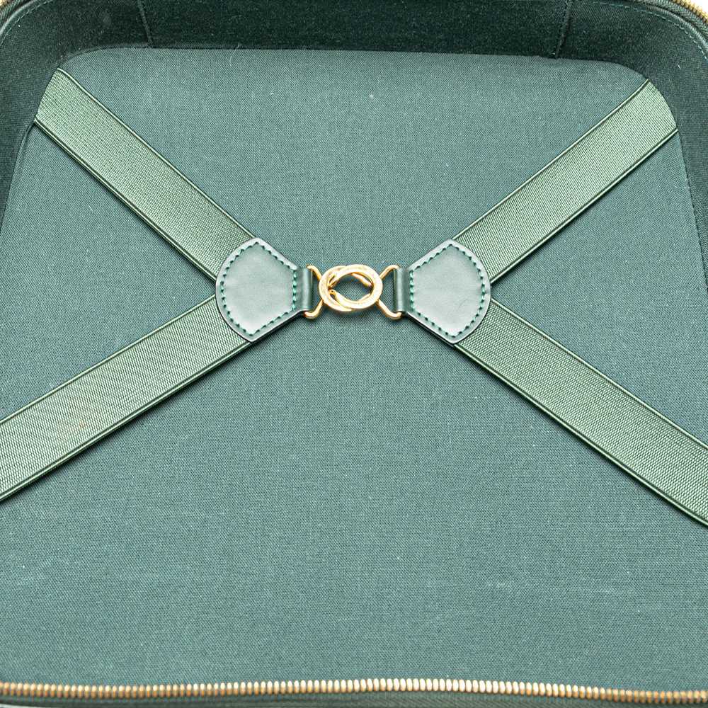 Green Louis Vuitton Taiga Tula Business Bag - image 5