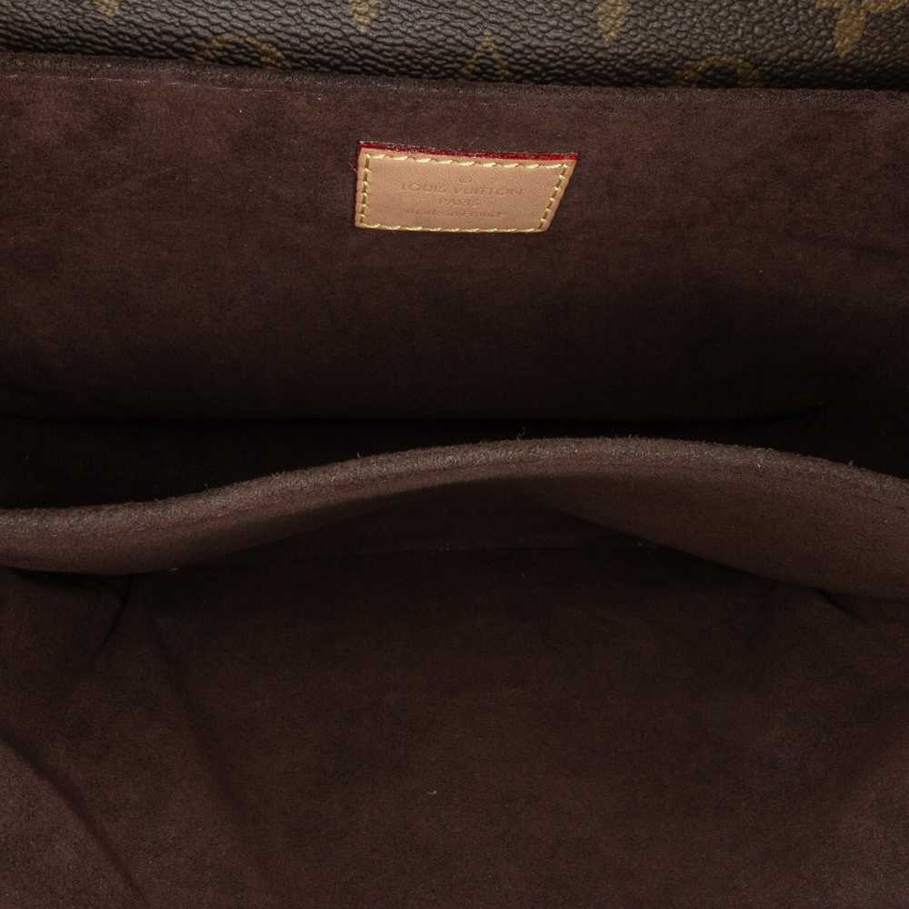 Brown Louis Vuitton Monogram Pochette Metis Satch… - image 5