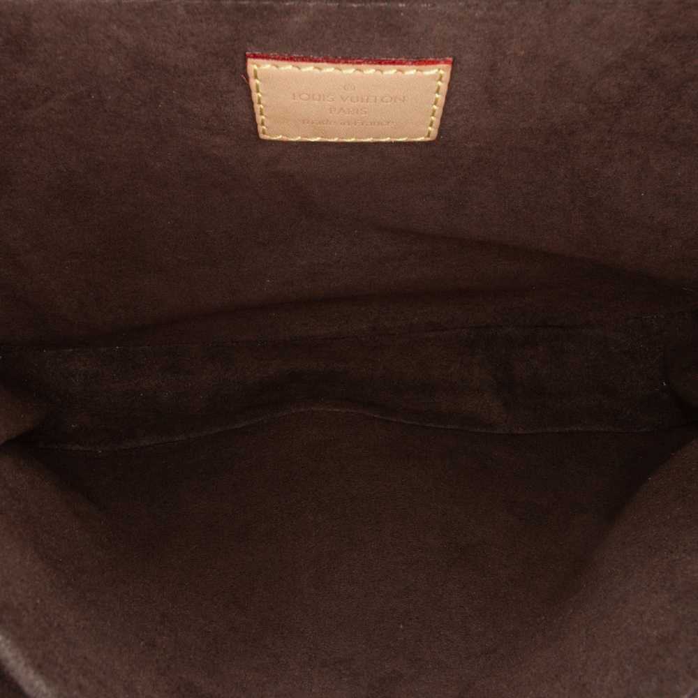 Brown Louis Vuitton Monogram Pochette Metis Satch… - image 6