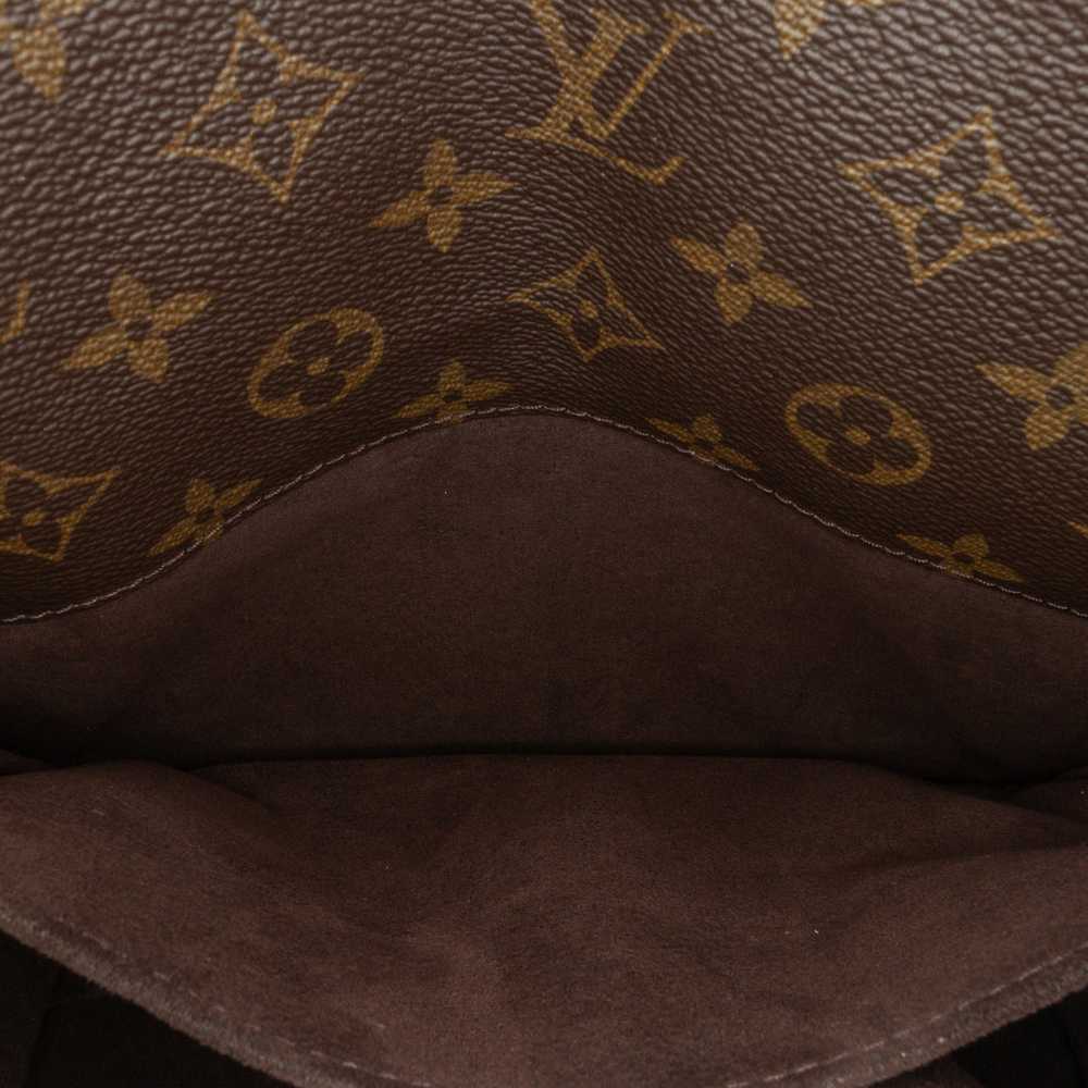 Brown Louis Vuitton Monogram Pochette Metis Satch… - image 8