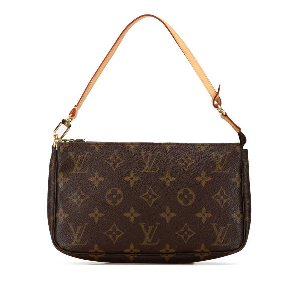 Brown Louis Vuitton Monogram Pochette Accessoires… - image 1