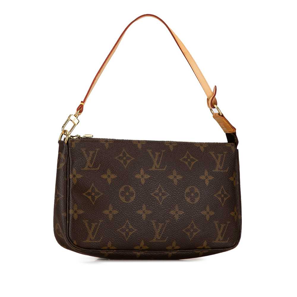 Brown Louis Vuitton Monogram Pochette Accessoires… - image 2