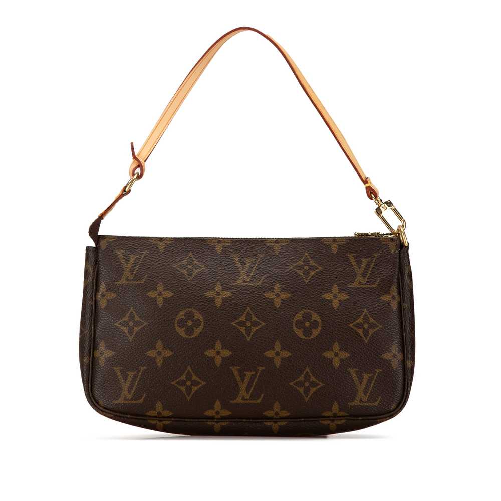 Brown Louis Vuitton Monogram Pochette Accessoires… - image 3