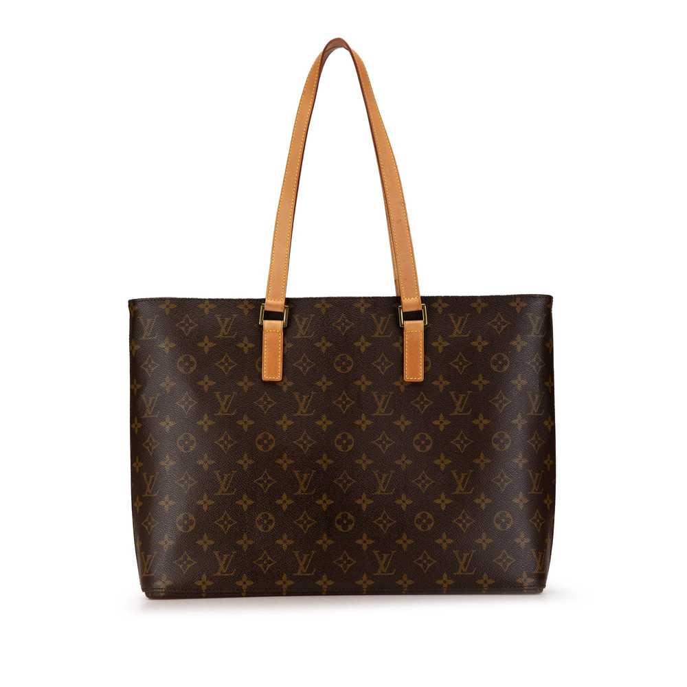 Brown Louis Vuitton Monogram Luco Tote Bag - image 1