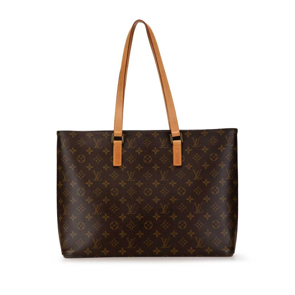 Brown Louis Vuitton Monogram Luco Tote Bag - image 3