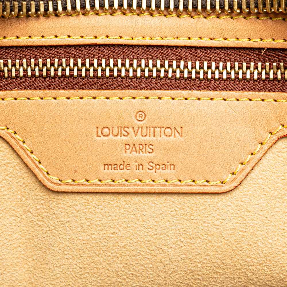 Brown Louis Vuitton Monogram Luco Tote Bag - image 6