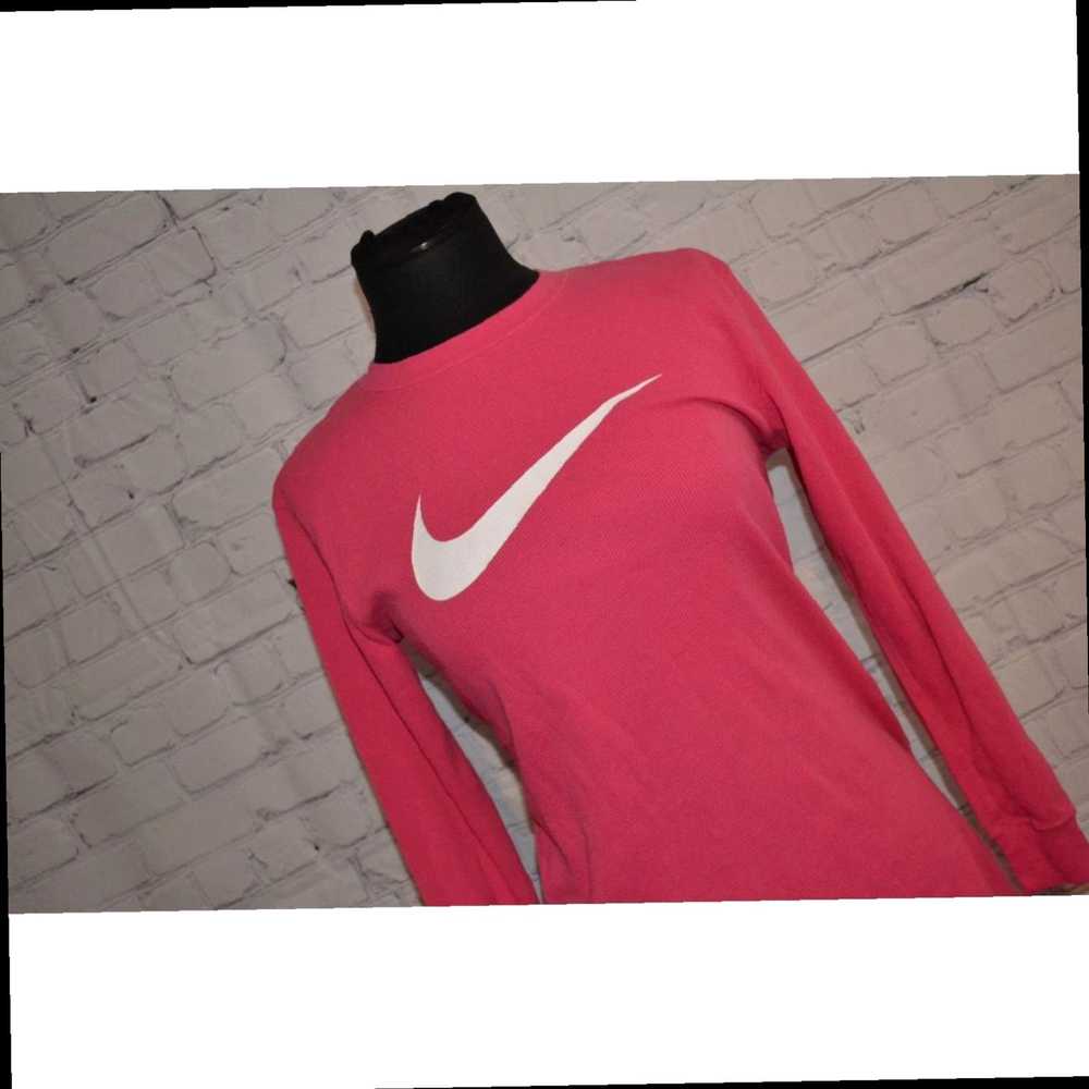 Nike Womens Workout Pink Long Length Thermal Gym … - image 5