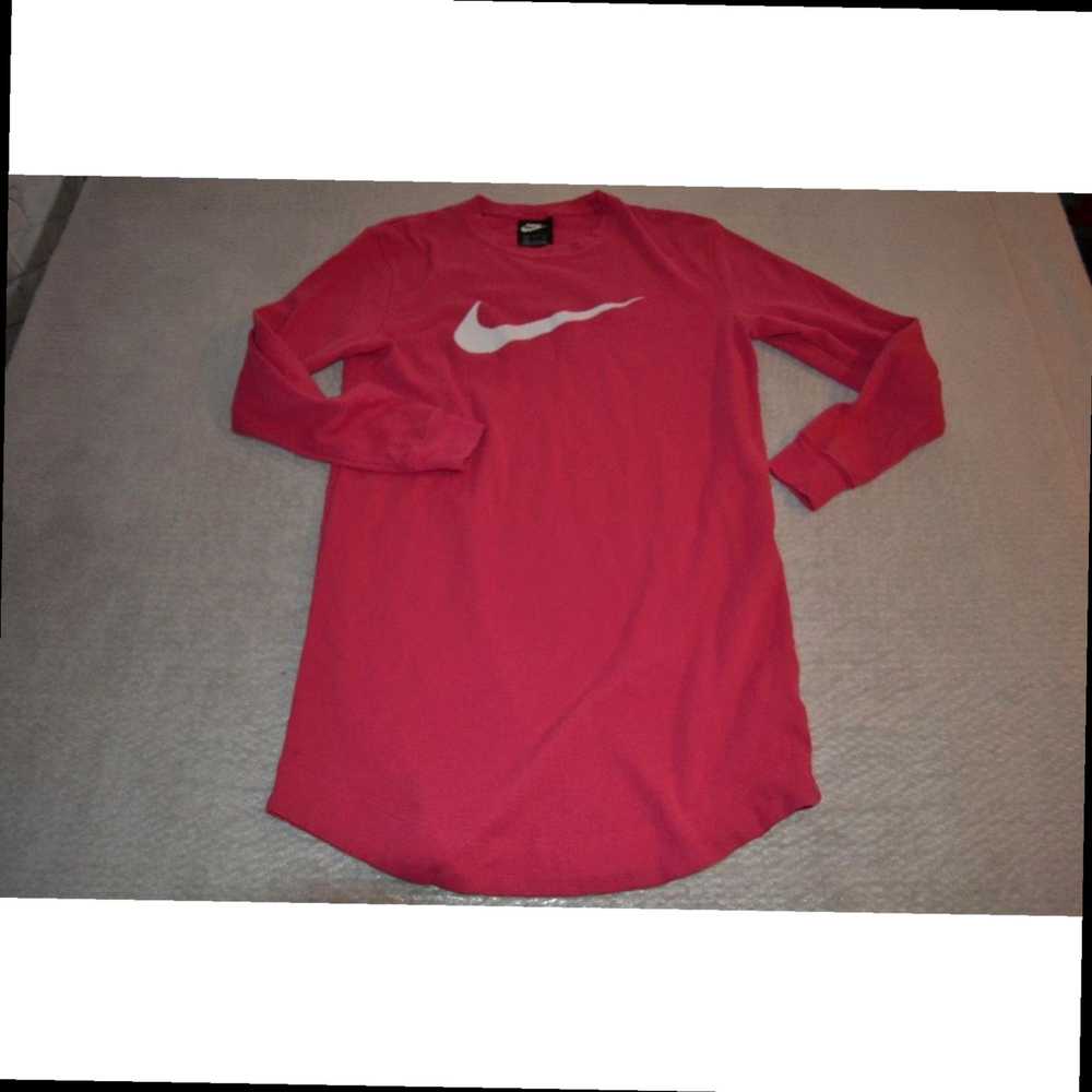 Nike Womens Workout Pink Long Length Thermal Gym … - image 7