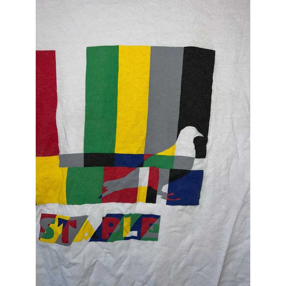 Staple Y2K Staple Pigeon Multicolor Graphic Shirt… - image 7