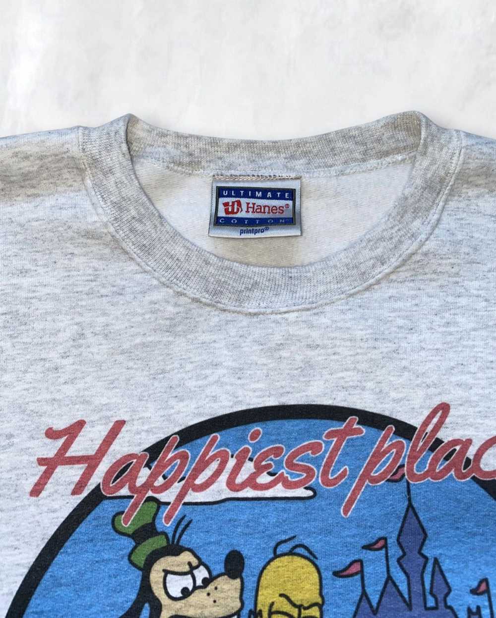 Vintage The Simpsons "Happiest Place on Earth" Cr… - image 2