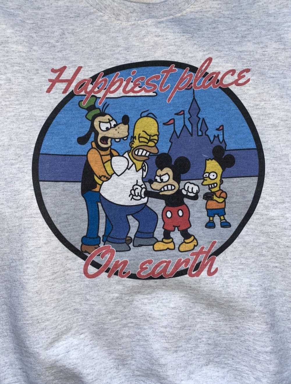 Vintage The Simpsons "Happiest Place on Earth" Cr… - image 3