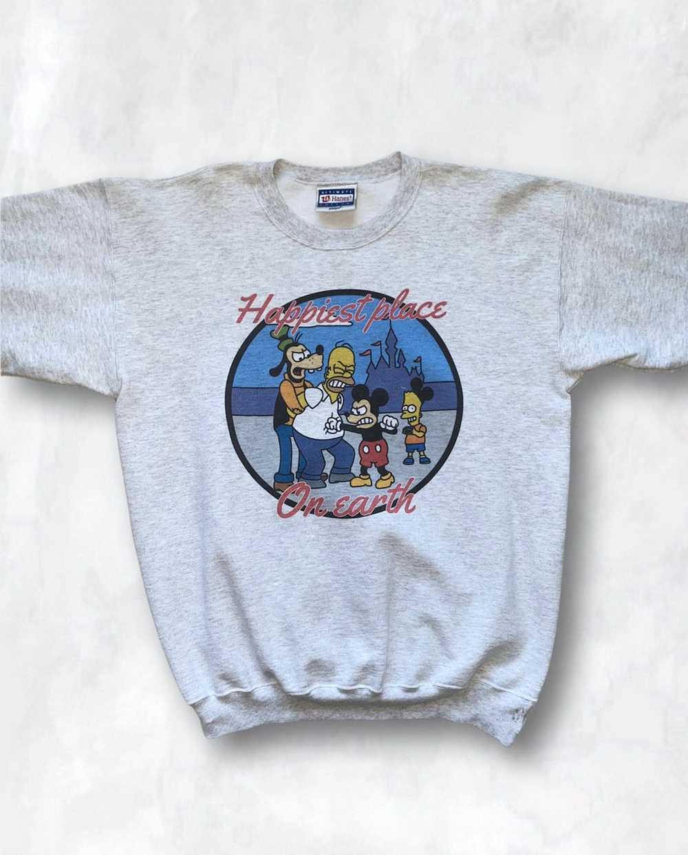 Vintage The Simpsons "Happiest Place on Earth" Cr… - image 4