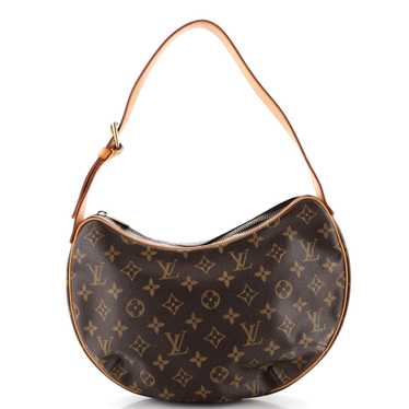 Louis Vuitton Croissant Handbag Monogram Canvas MM