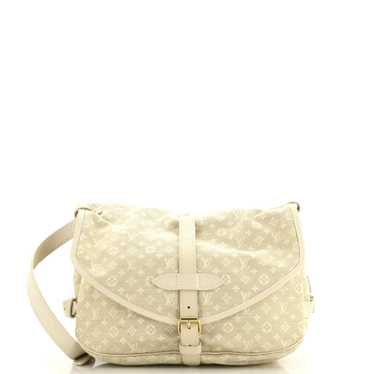 Louis Vuitton Saumur Handbag Mini Lin 30