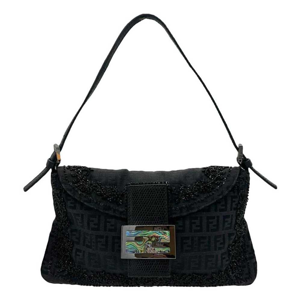 Fendi Baguette cloth handbag - image 1