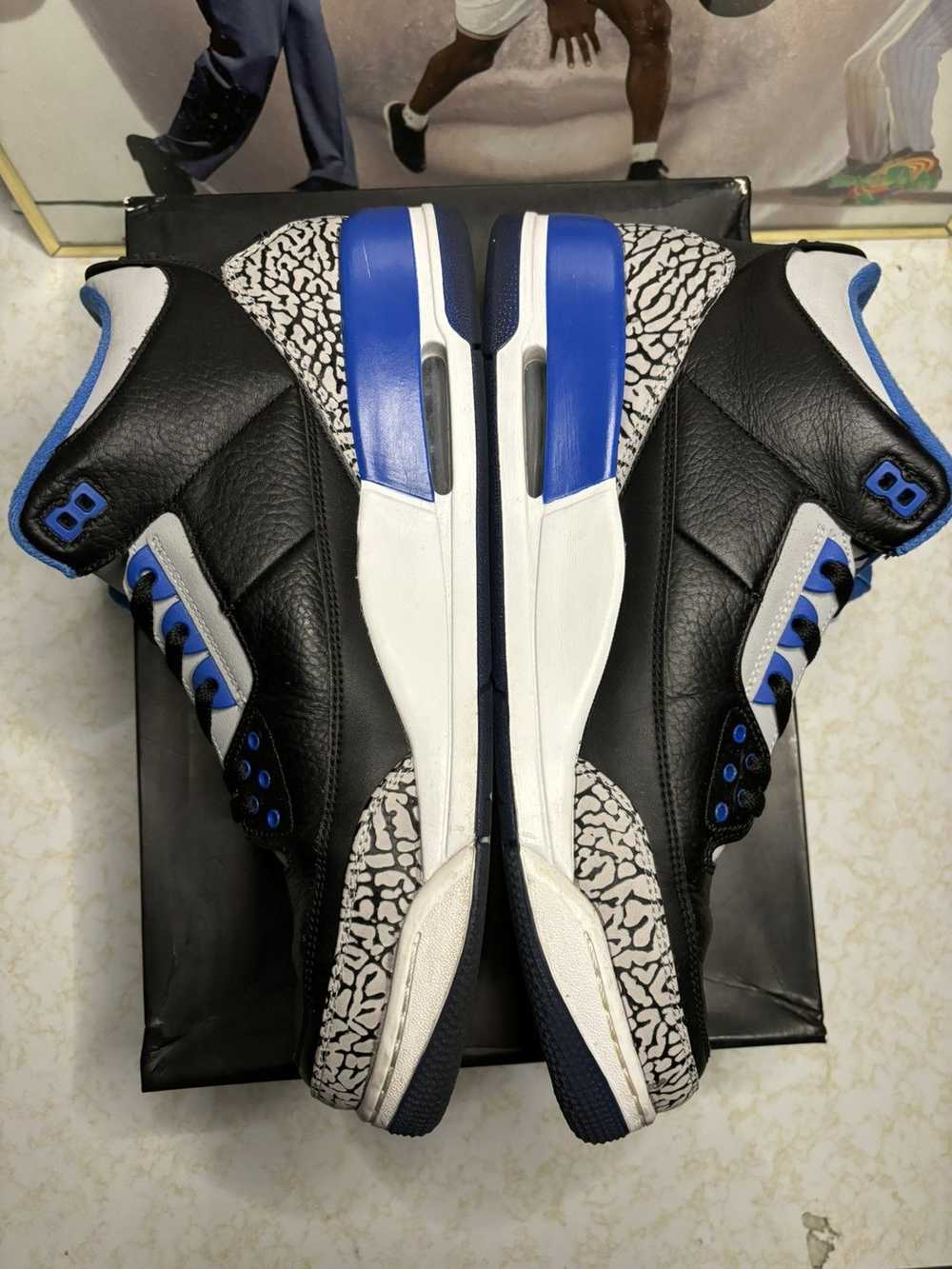 Jordan Brand Jordan Retro 3 ‘sport blue’ - image 3