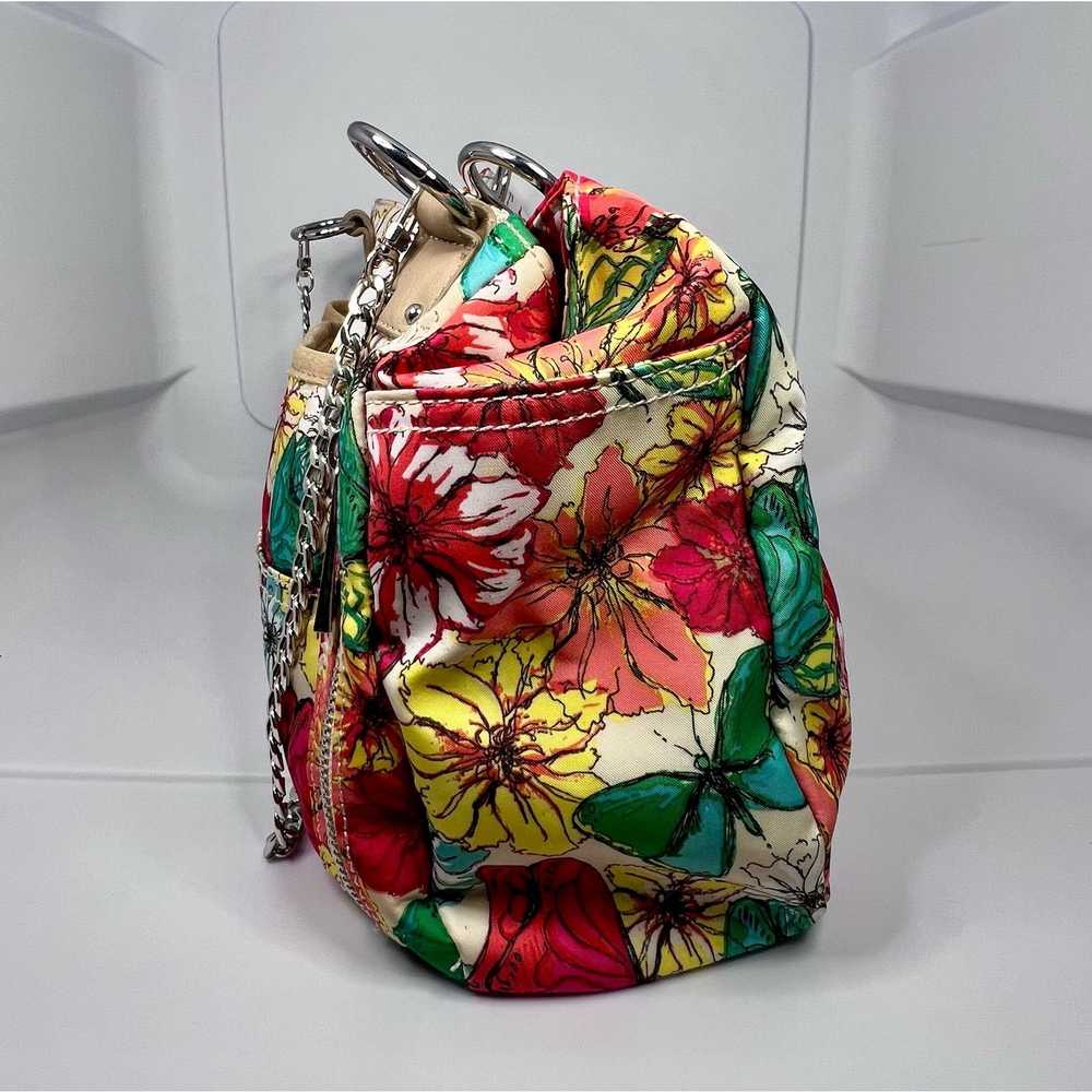 Other Tyler Rodan White Floral Multicolor Handbag… - image 5