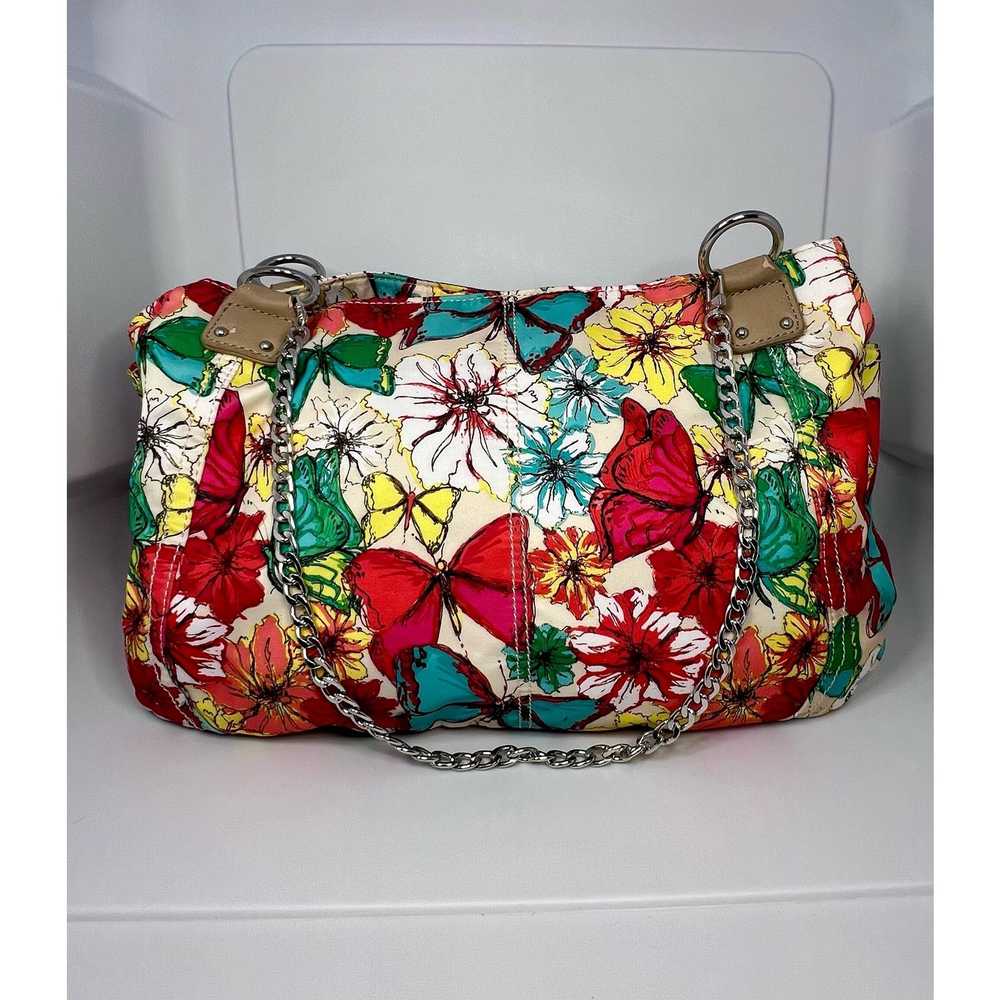 Other Tyler Rodan White Floral Multicolor Handbag… - image 6