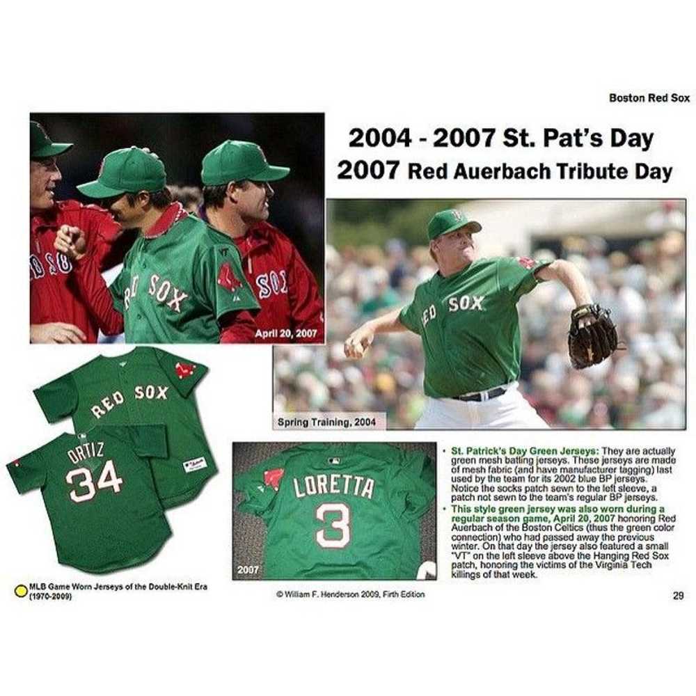 Majestic St Pats SCHILLING Boston Red Sox 2007 je… - image 4