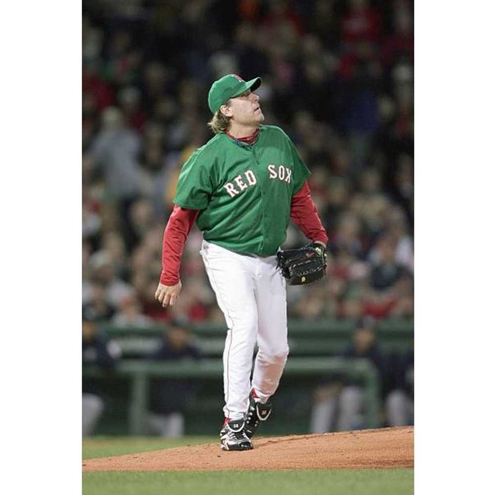 Majestic St Pats SCHILLING Boston Red Sox 2007 je… - image 9