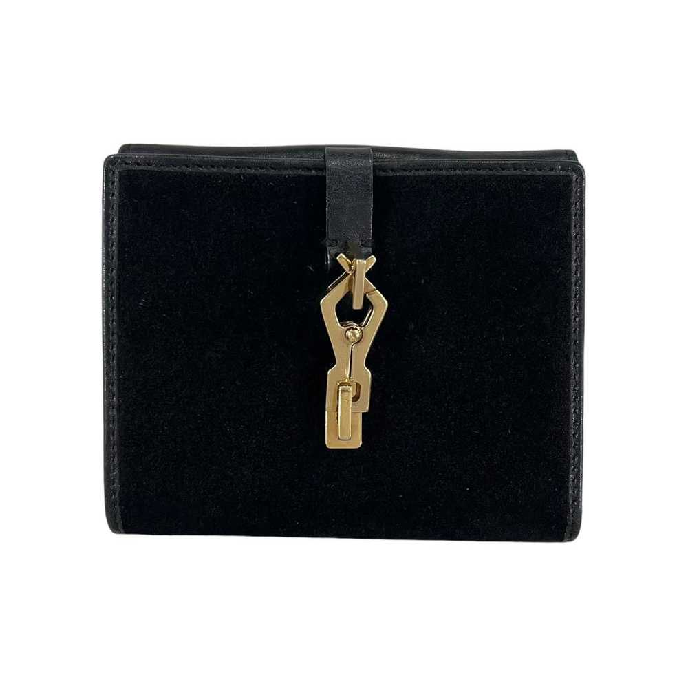 Gucci Gucci Jackie Suede Trifold Wallet - image 1