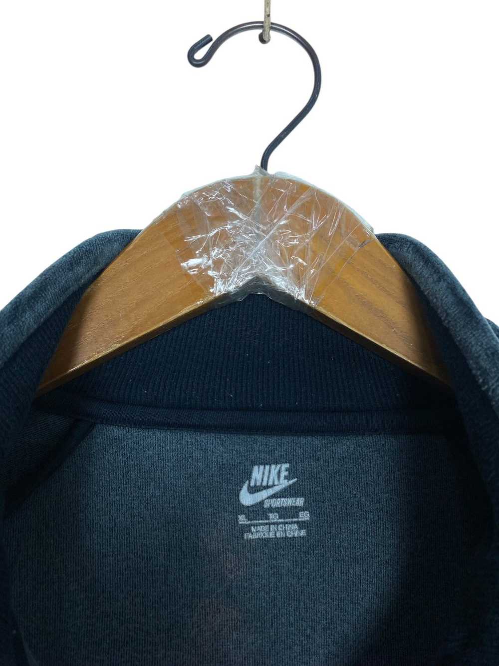 Nike Rare‼️ Nike Velour Track Zipper Jacket - image 7