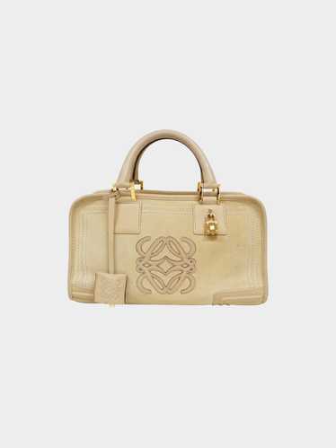 Loewe 2000s Beige Amazona 28 Handbag