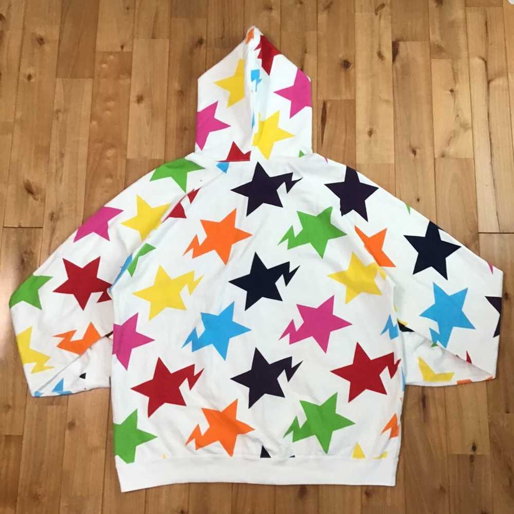 Bape × Nigo 2006 BAPE STA full zip hoodie multi c… - image 3