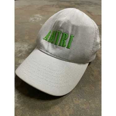 Amiri Amiri Trucker Cap White Green Used OS