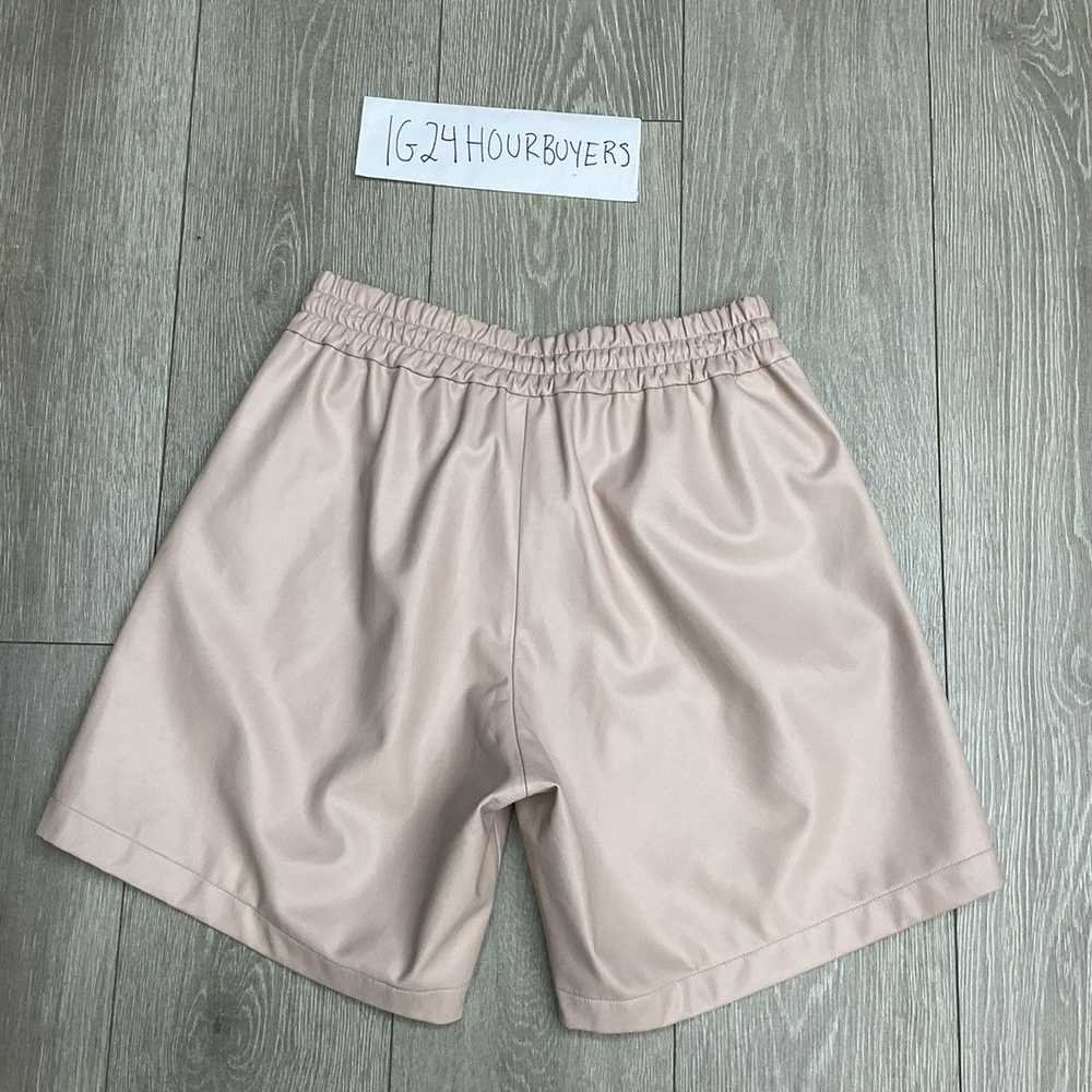 Amiri Amiri leather, summer shorts, size M - image 10