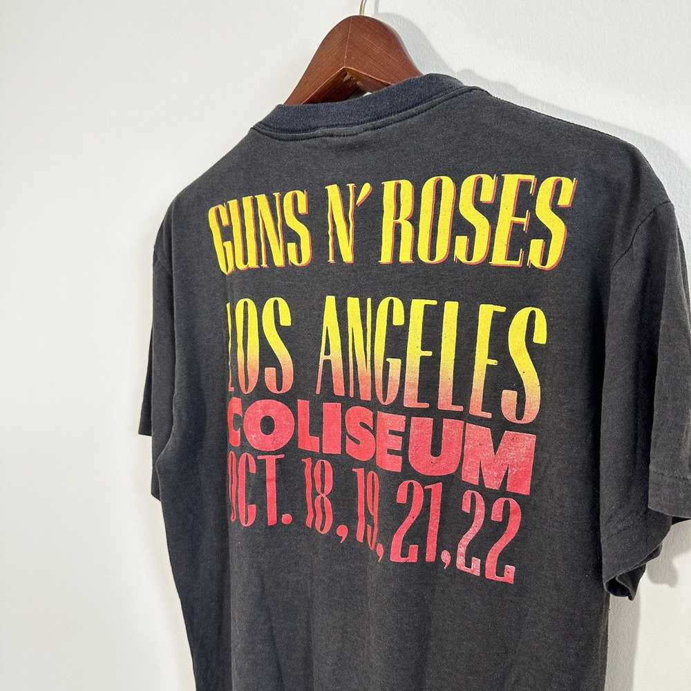 Band Tees × Vintage 1989 Guns n Roses Stoned in L… - image 4