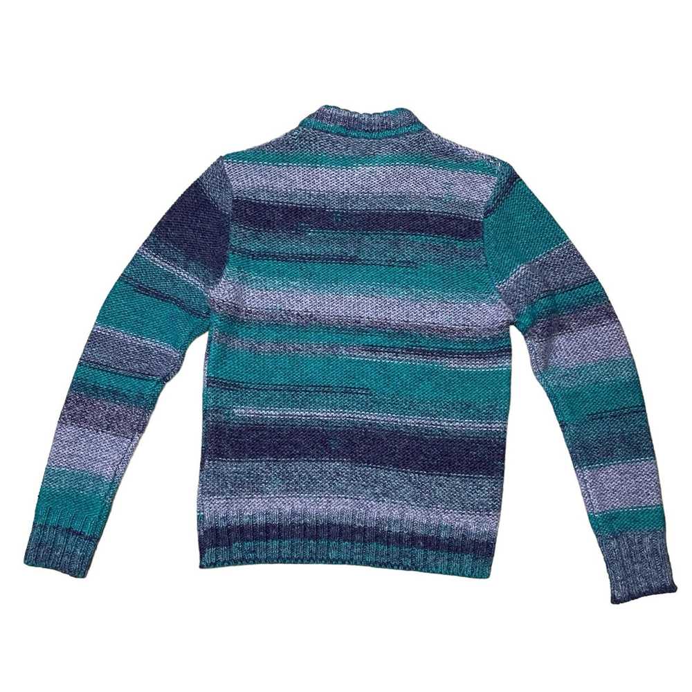 Other 8 by Yoox Melange Marled Knit Sweater Blue … - image 7