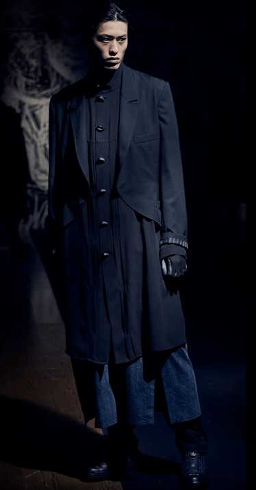 Yohji Yamamoto YYPH 21SS Look 22 Denim Adjustable… - image 1