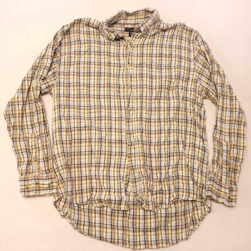 Ivy Crew Ivy Crew Tartan Flannel Shirt Mens Size … - image 2