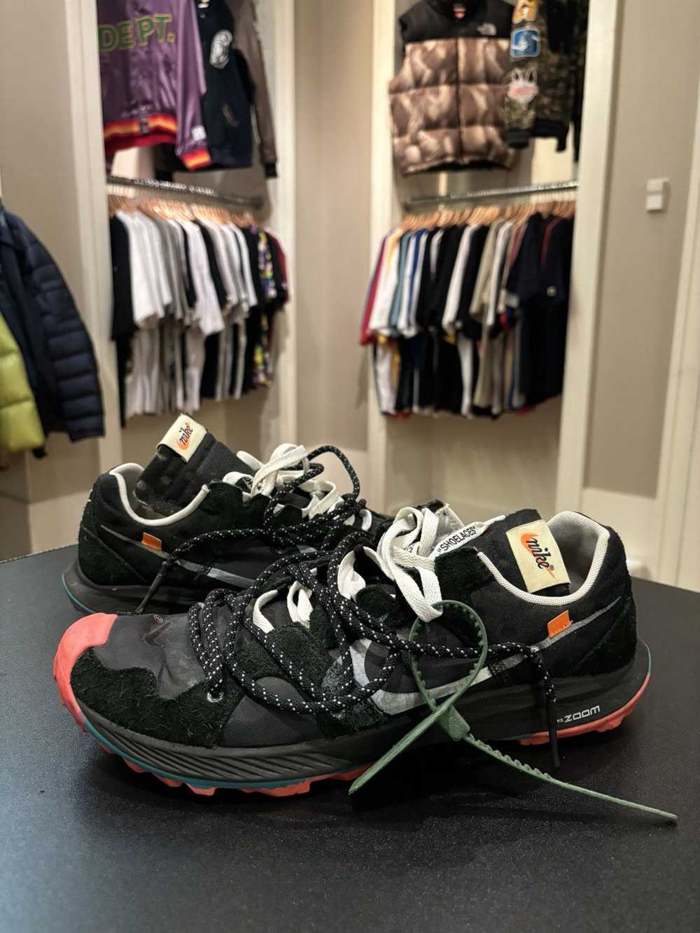 Nike × Off-White Nike Zoom Terra Kiger 5 Off-Whit… - image 1