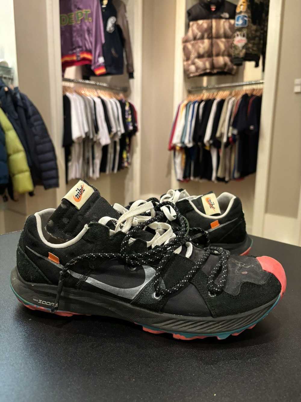 Nike × Off-White Nike Zoom Terra Kiger 5 Off-Whit… - image 2