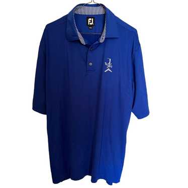 Footjoy Blue Footjoy Polo - Size L