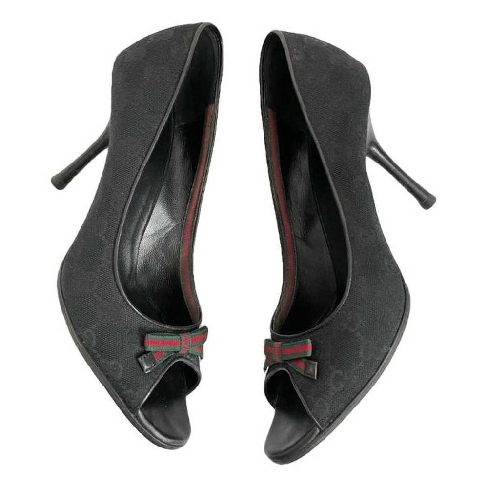 Gucci Cloth heels - image 1