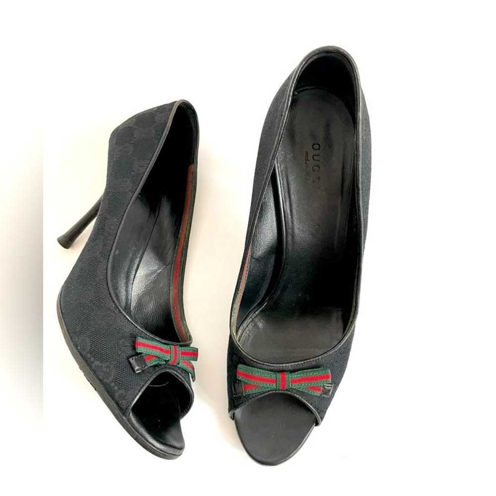 Gucci Cloth heels - image 2