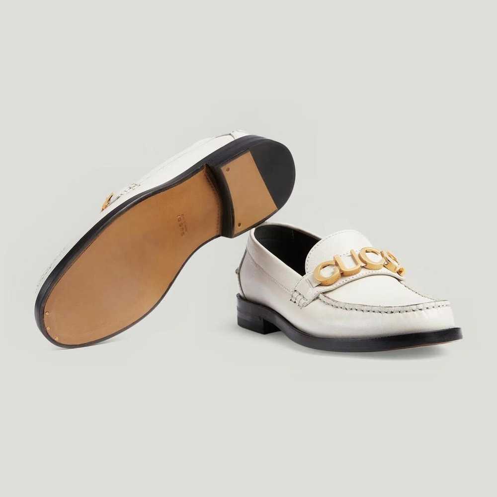 Gucci Leather flats - image 3