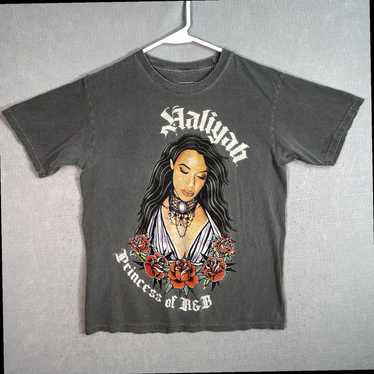 Vintage Classic Aaliyah R&B Icon Singer Graphic P… - image 1