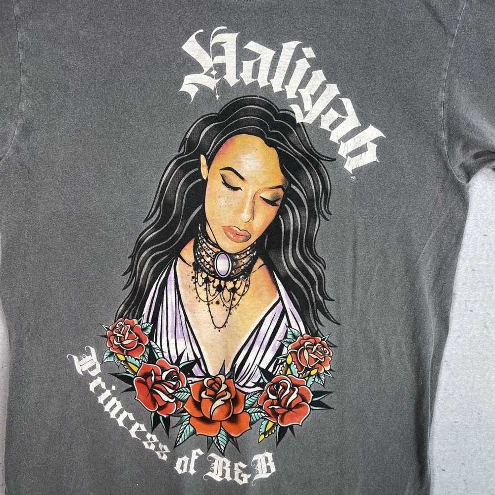 Vintage Classic Aaliyah R&B Icon Singer Graphic P… - image 4