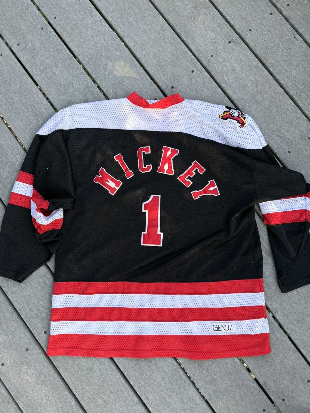 Vintage Vintage Mickey Mouse hockey jersey - image 3