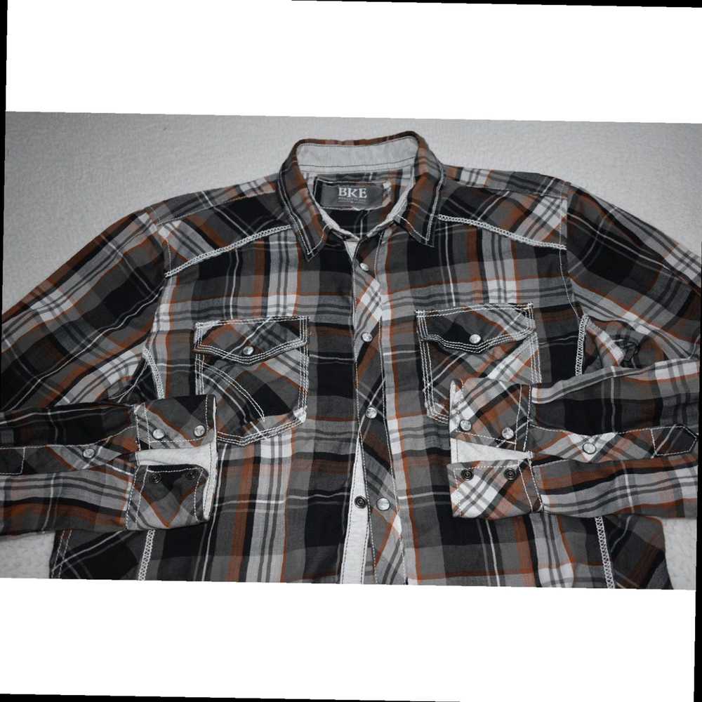 Buckle Authentic Western Style Mens Black Shirt w… - image 7