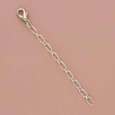 Sterling Silver sterling silver 4mm chain 3 inch n