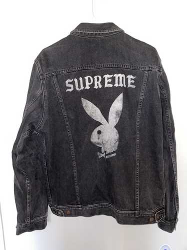 Playboy × Supreme Supreme x Playboy Button Up Den… - image 1