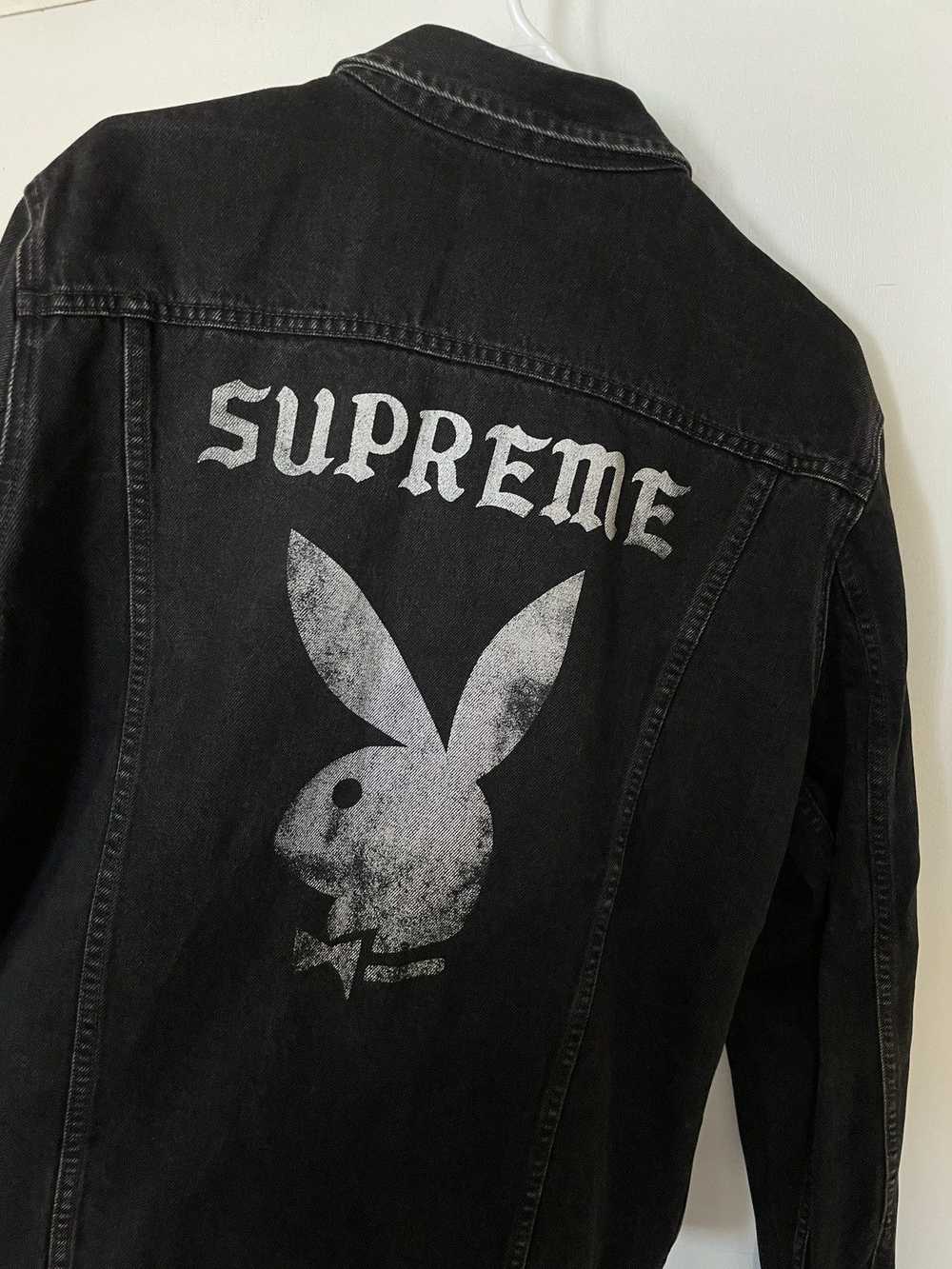 Playboy × Supreme Supreme x Playboy Button Up Den… - image 2