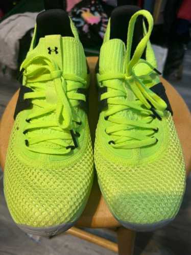 Under Armour Under Armour Neon Yellow Athletic Sho