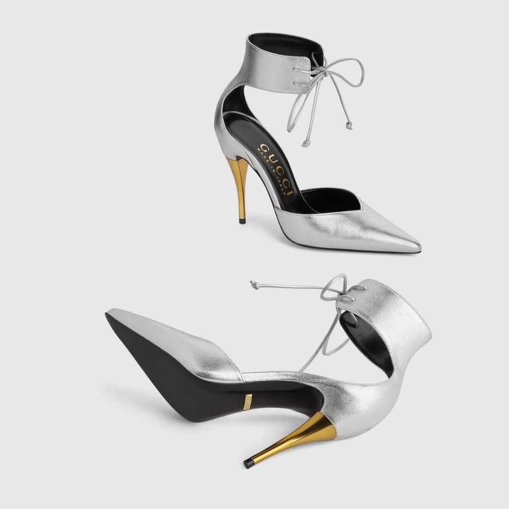 Gucci Leather heels - image 3