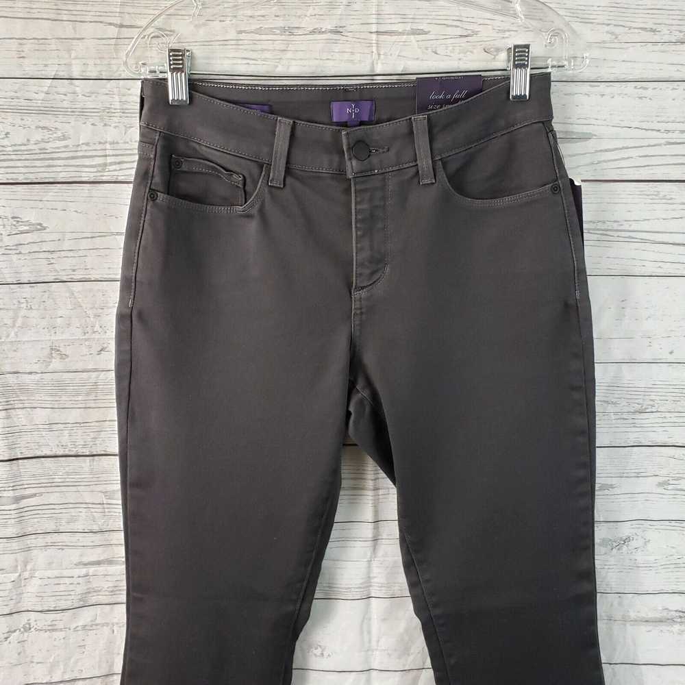 NYDJ NYDJ Womens Alina Jegging Sz 4 Gray Mid Rise - image 2